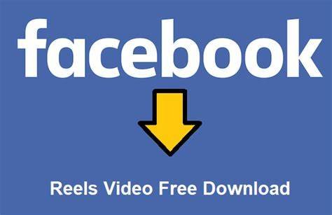 facebook reels free download